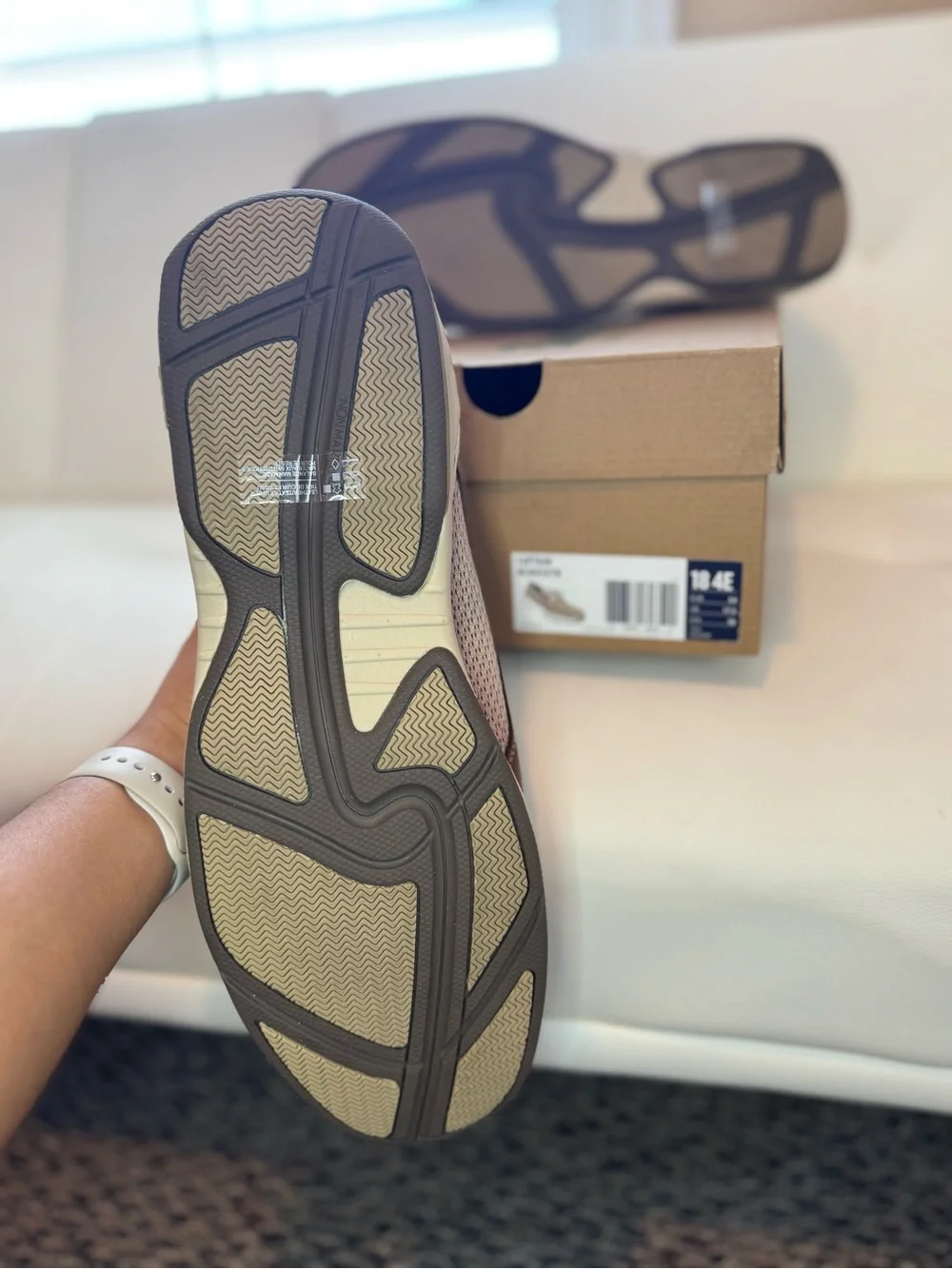 Dunham Brown Leather and Mesh Casual Boat Shoe